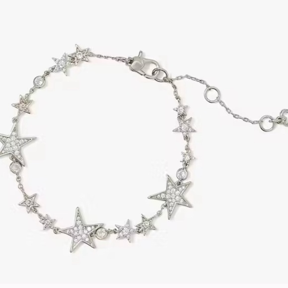 Kate Spade New York ~ Silver-Tone You're A Star Bracelet - Picture 5 of 7